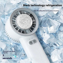 2024 Summer Gadget Handheld Turbo Jet Fan Mini Portable Ice Cold